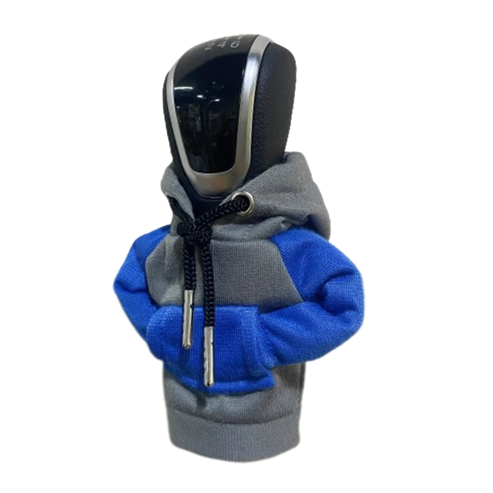 Hoodie Car Gear Shift Cover Fashion Gearshift Hoodie Car Gear Shift Knob Cover Manual Handle Gear Sweatshirt Change Lever Cover