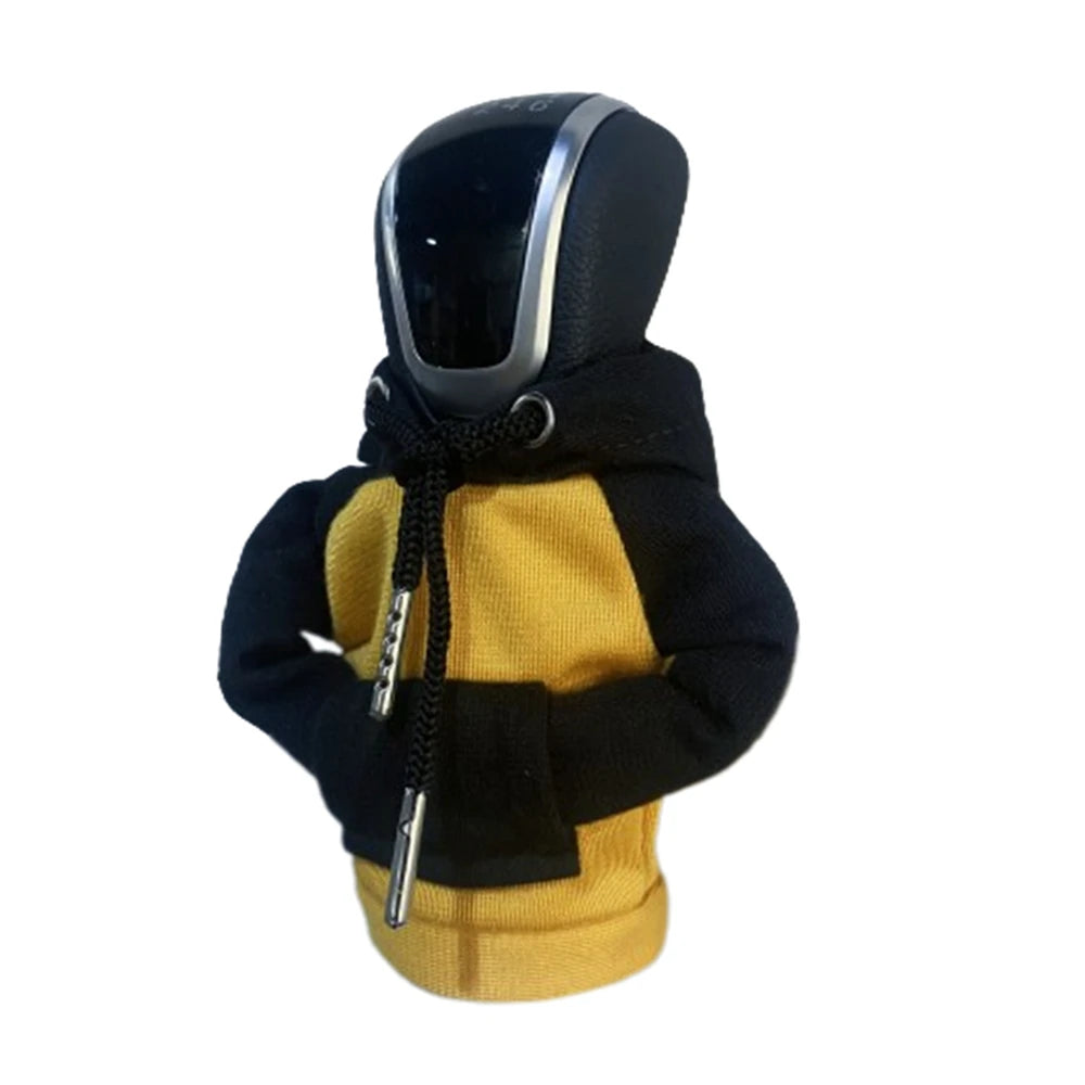 Hoodie Car Gear Shift Cover Fashion Gearshift Hoodie Car Gear Shift Knob Cover Manual Handle Gear Sweatshirt Change Lever Cover